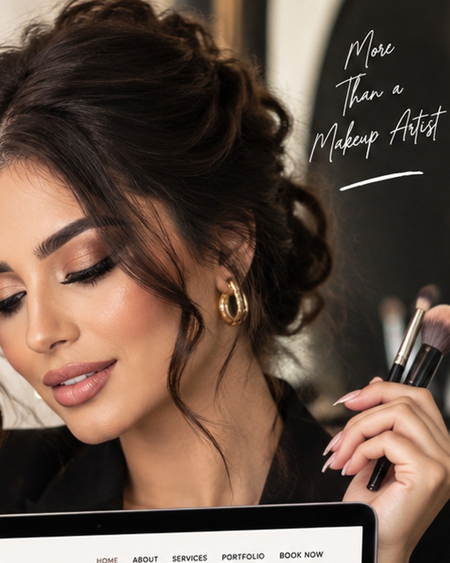 Launchpad for MUA editorial brand concept